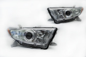 �������� ��� Toyota Highlander (2010-2013) � bi-led ������� �5 X-LED