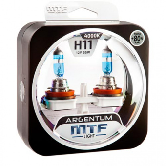 ���������� ����� H11 MTF Argentum +80% 4000�