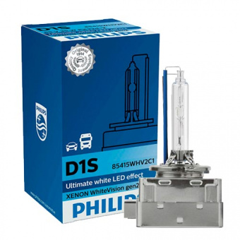 ����� ������ Philips D1S White Vision 5000K 85415WHV2C1
